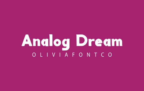 Analog Dream Font: A Romantic Script for Handmade Creators