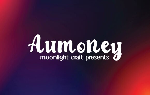 Aumoney: A Script Font That Elevates Your Campaigns