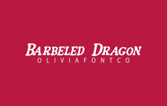 Barbeled Dragon: The Font That Elevates Your Brand