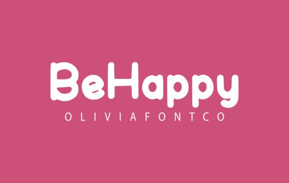 Behappy Font: A Romantic Script for Campaign Creativity