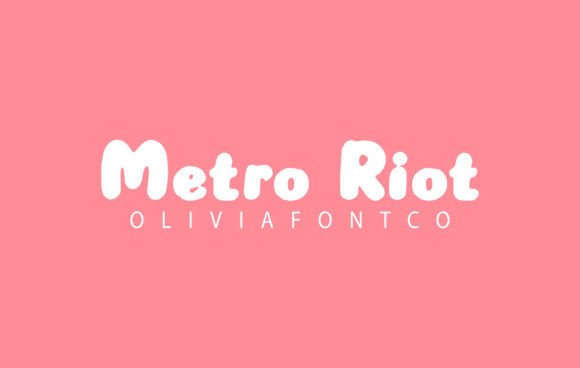 Boost Your Brand with Metro Riot Font