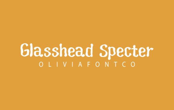 Discover the Beauty of Glasshead Specter Font for Your Craft Projects