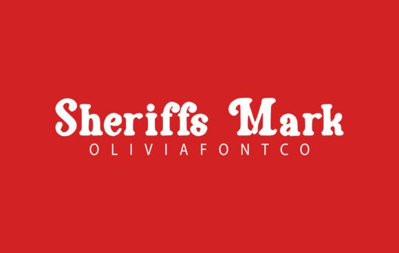 Font Choice That Speaks Volumes: Sheriffs Mark in Action