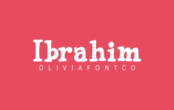 Ibrahim Font for Crafters and Product Creators