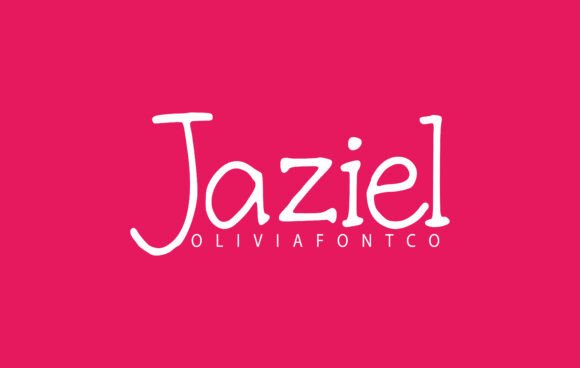 Jaziel Font: A Romantic Handwritten Touch for Your Creative Projects