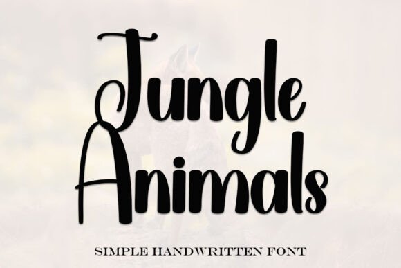 Jungle Animals: A Font That Elevates Brand Design