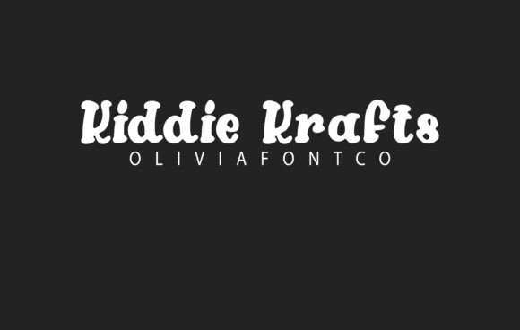 Kiddie Krafts: A Romantic Handwritten Font for Creative Branding