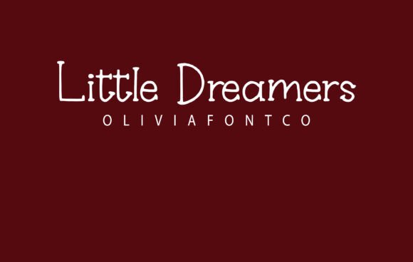 Little Dreamers Font: A Romantic Touch for Your Brand