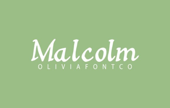 Malcolm: A Font That Breathes Life into Your Handmade Creations