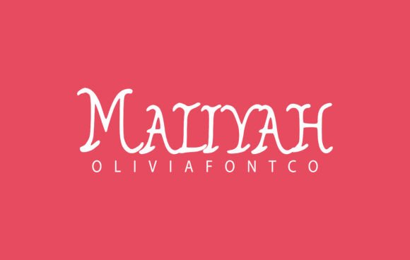 Maliyah: A Font for Thoughtful Design