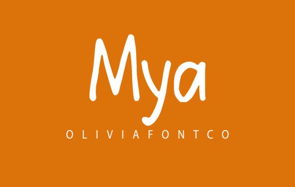 Mya Font: A Romantic Touch for Branding Projects