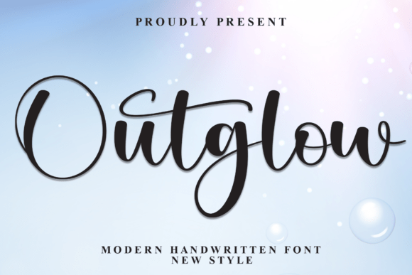 Outglow: A Script Font That Elevates Digital Design