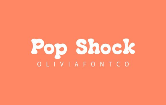 Pop Shock Font: A Romantic Handwritten Script for Crafters and Designers
