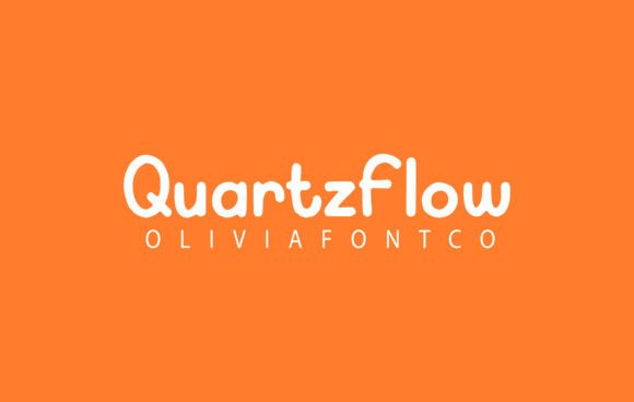 Quartzflow: A Romantic Handwritten Font for Editorial Design