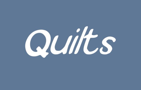 Quilts: A Romantic Script Font for Digital Branding