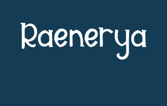 Raenerya Font Review: A Romantic Handwritten Choice for Branding