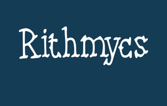 Rithmycs Font: A Romantic Script for Creative Branding